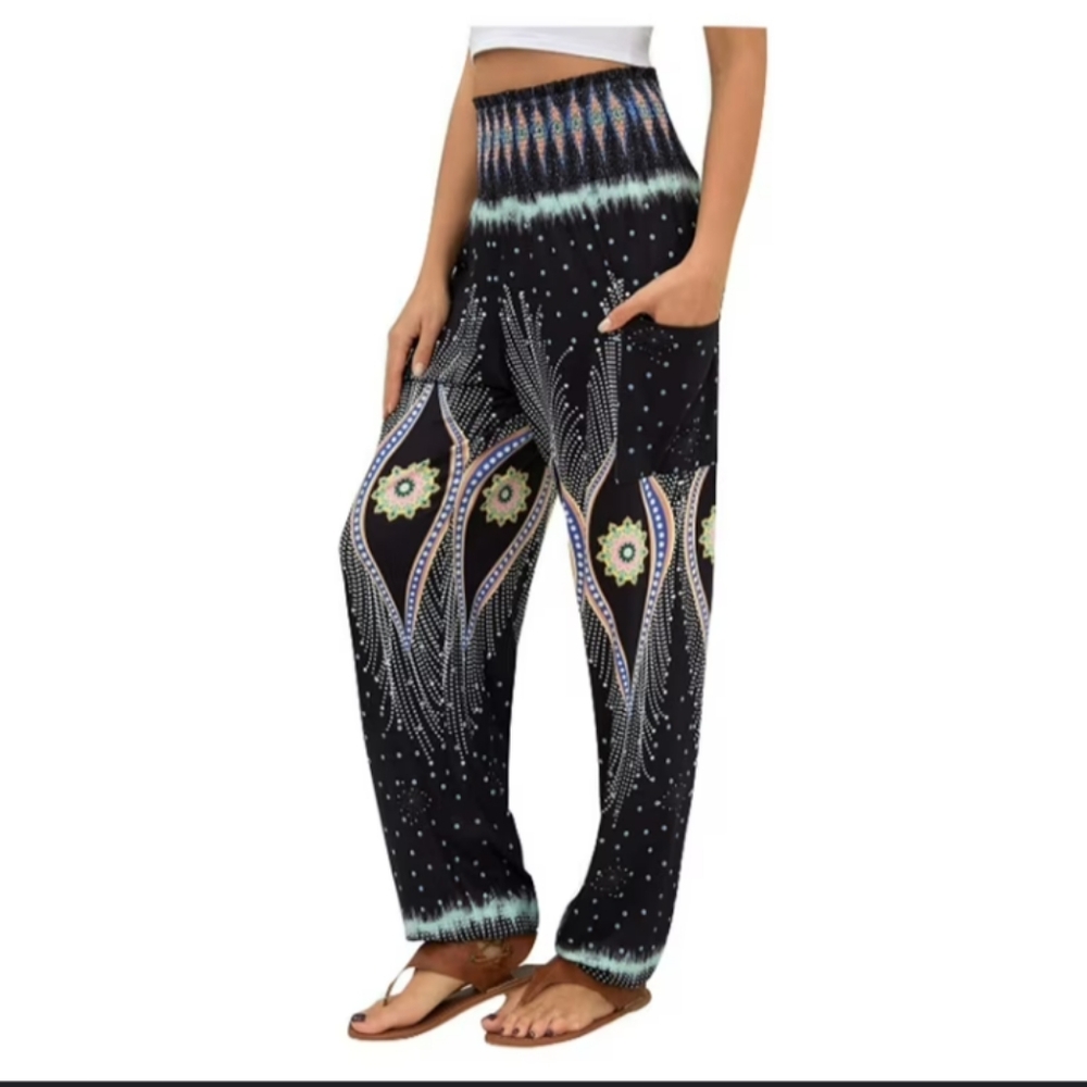 NWT Boho Pants w/Pockets